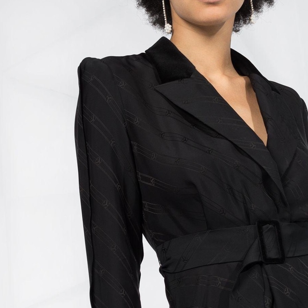 SANDRO Belted Blazer Dress - Picture 6 of 12